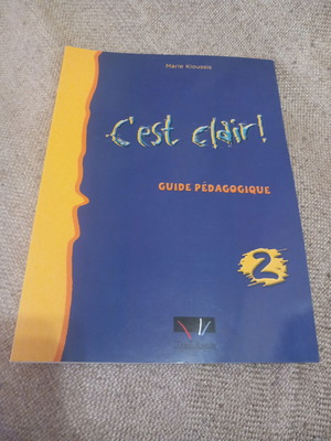 C'est clair French book used, good condition
