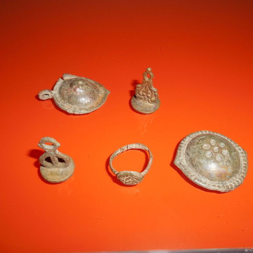 Ottoman items used, set of 5 pieces