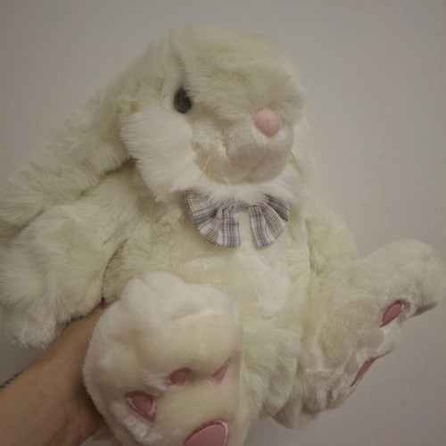 Large Bunny Rabbit Vintage Plush Toy New with Tags