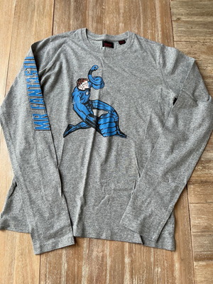 Mr Fantastic vintage long sleeve t-shirt Zara medium gray like new