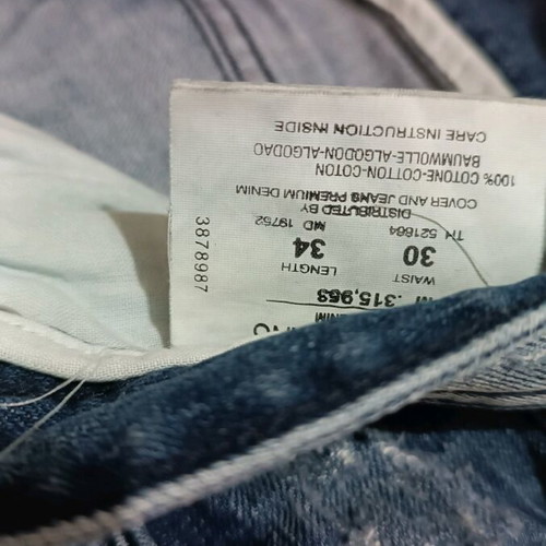 Cover Denim Men jeans like new, size 30/34