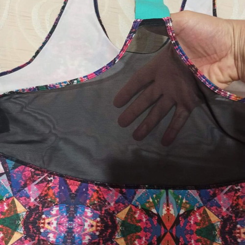 USA Pro sports top XL like new, multicolor