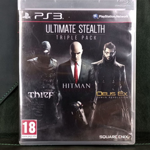 Ultimate Stealth Triple Pack used for PlayStation 3