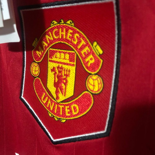 Manchester United Adidas μακρυμάνικη εμφάνιση καινούργια, μέγεθος Large