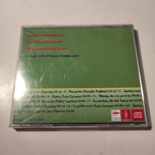 Trio Mistongo De Lejos... Tan Cerca CD like new, jazz