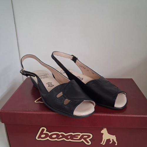Women's Black Platform Sandals Size 36 New