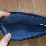 Handmade blue handbag new