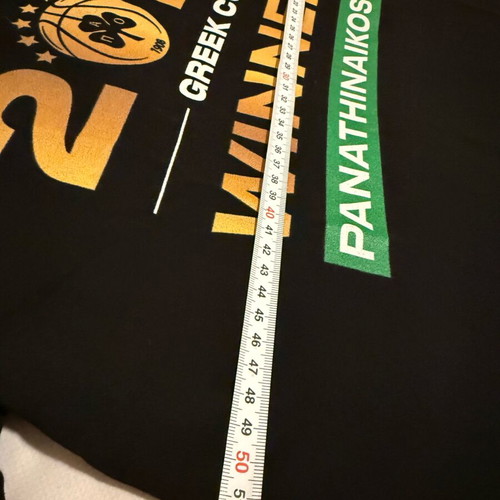 T-Shirt Panathinaikos BC New Special Edition Greek Cup 2025 Size L
