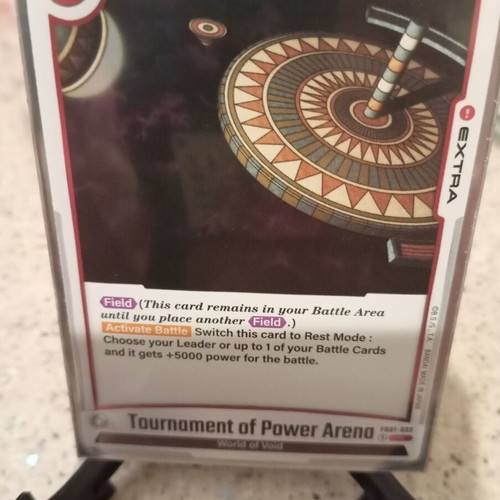 Tournament of Power Arena collectible card new