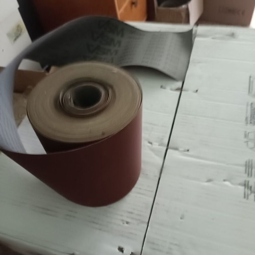 Sandpaper rolls 50 meters grit 500 new