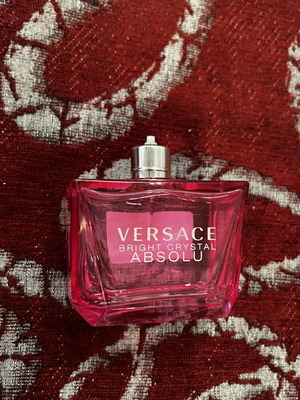 Versace Bright Crystal Absolu Eau de Parfum 90ml μεταχειρισμένο δοκιμαστικό, μισό γεμάτο