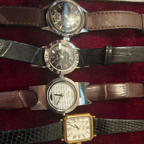 Pack of 10 Vintage & Classic Watches for Parts or Repair, Men & Women