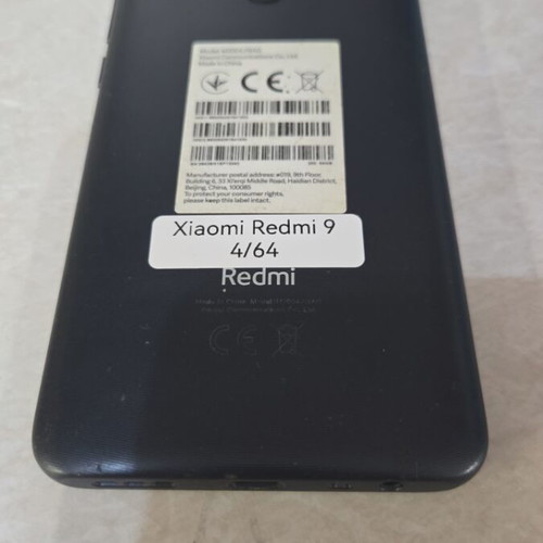 Xiaomi Redmi 9 smartphone used, 64GB, dual SIM, 20+ MP camera