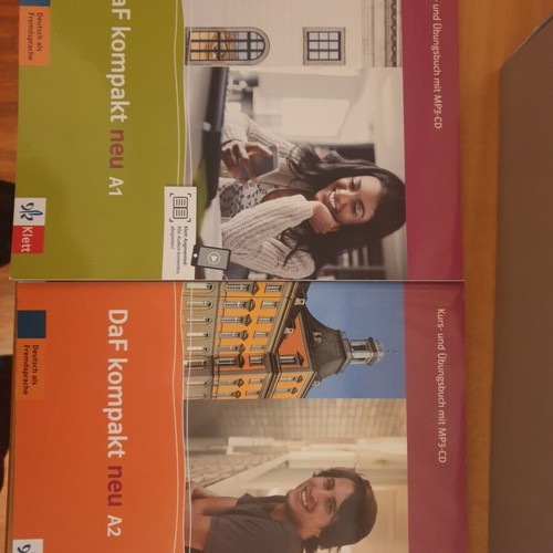 DaF kompakt neu A1 & A2 German books new