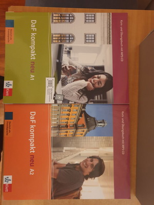 DaF kompakt neu A1 & A2 German books new