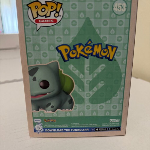 Bulbasaur Funko Pop! 453 Soft Color Pokemon Special Edition new sealed