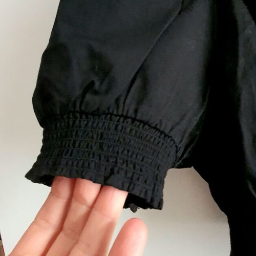 Cotton bolero new, size L, black