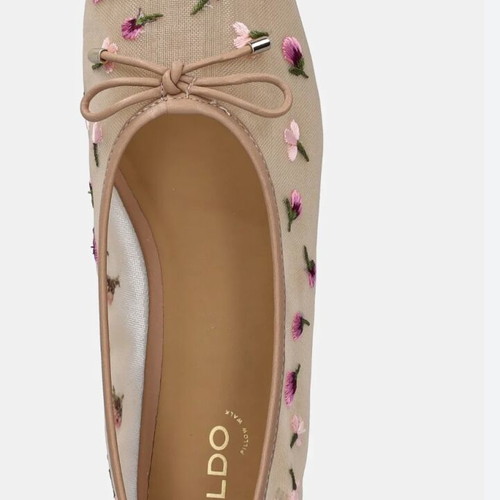 Aldo ballerinas new, beige, size 39.5-40, romantic style
