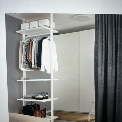 Ikea Elvarli modular open storage wardrobe like new