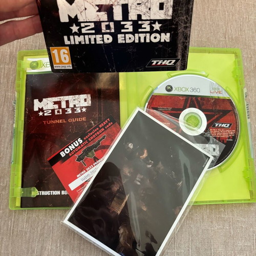 Metro 2033 Limited Edition Xbox 360 used, full English version