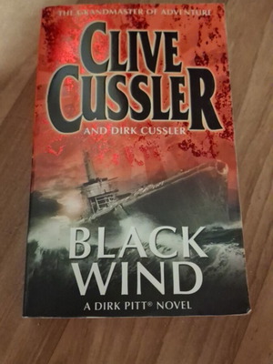 Βιβλίο Black Wind μεταχειρισμένο, μυθιστόρημα Dirk Pitt από Clive Cussler