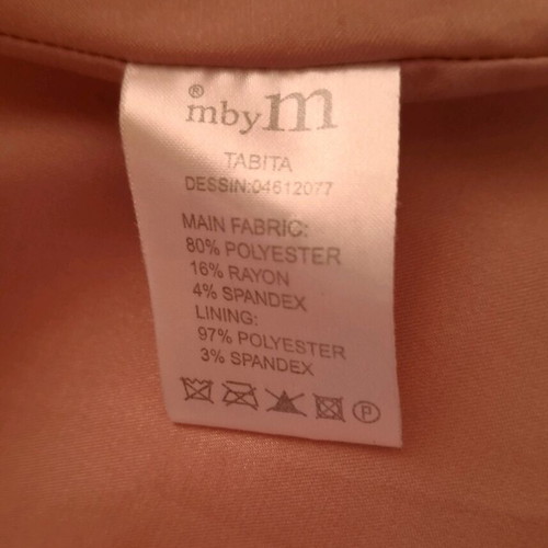 MbyM jacket in soft pink, like new, size S