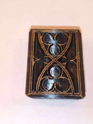 Gothic Style handmade matchbox like new