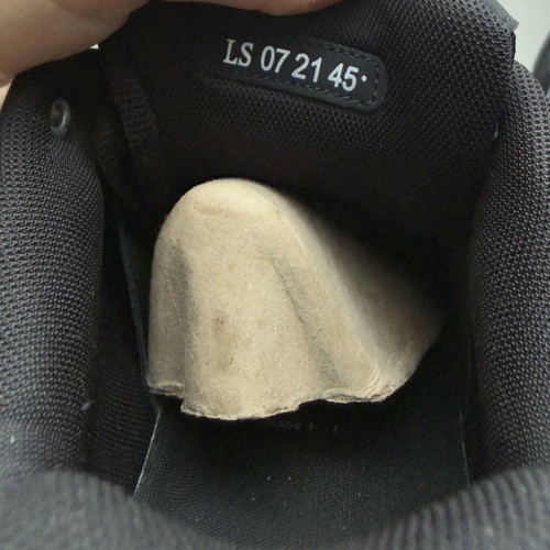 Christian Dior B30 Countdown sneakers used, size 45, black and grey
