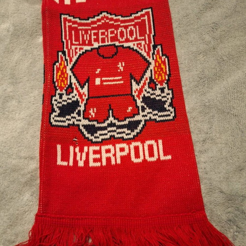 West Ham United – Liverpool Collector Football Scarf like new