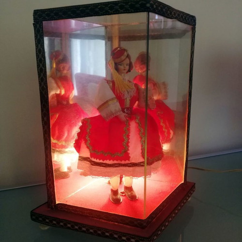 Amalia lamp used vintage with mirrors