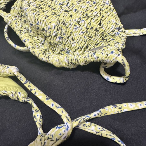 Pull and Bear swimsuit new, green and yellow