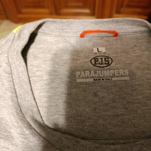 Parajumpers t-shirt like new, gray, size large