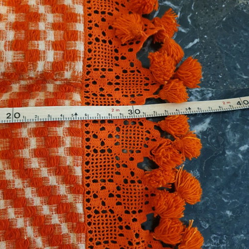 Handmade Patania blanket 19th century new 2.30×2.00