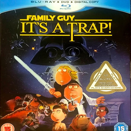 Family Guy It's a Trap Blu-Ray used, English subtitles