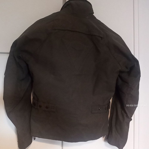Dainese men's motorcycle jacket khaki like new, size 48