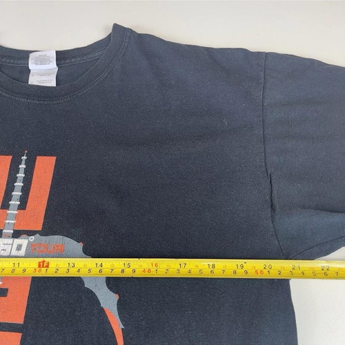 U2 360 Degree Tour Europe T-shirt used, black, size XL
