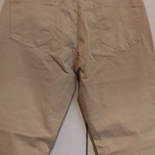 Celestino beige cotton pants new, size large