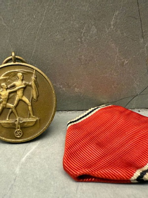 Γερμανικό μετάλλιο Sudetenland 1938 με κορδέλα μεταχειρισμένο