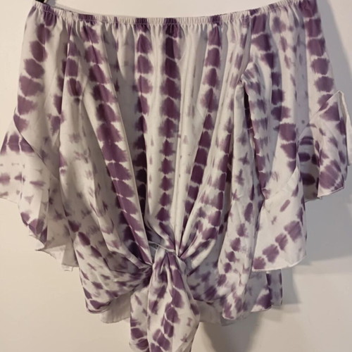 Strapless summer spring blouse plus size Amelie new
