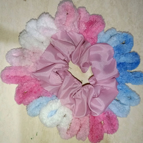 Puffy handmade hair clip new