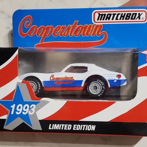 Matchbox 1993 Chevrolet Corvette Stingray Cooperstown Limited Edition σφραγισμένο