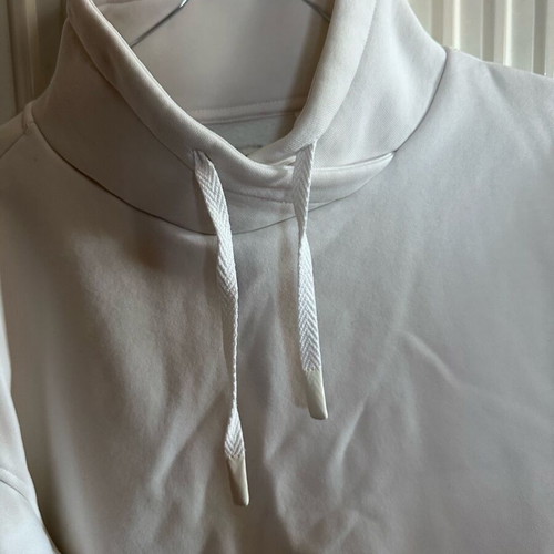 Ecoalf women's sweatshirt like new, size Small, white and beige