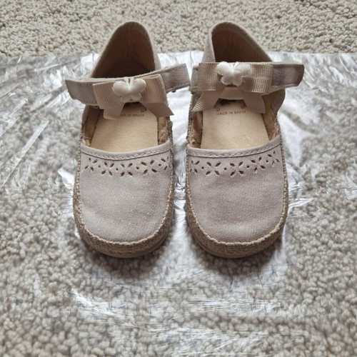 Vulladi Espadrilles Noº 23 new, beige and gold