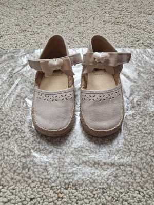 Vulladi Espadrilles Noº 23 new, beige and gold