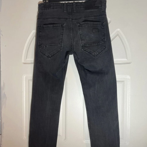 Jeans like new, modern, black, size S