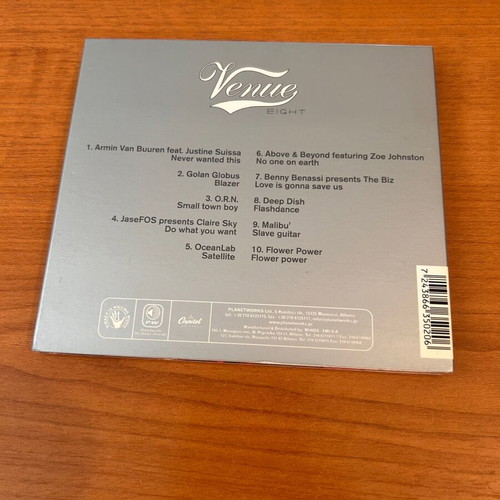 Venue 8 CD compilation used, electronic genre