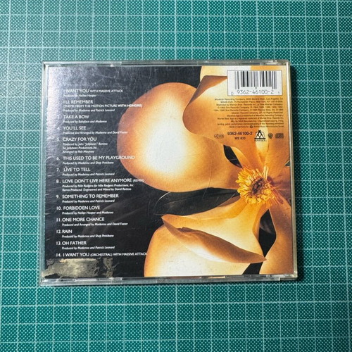 Madonna Something to Remember CD used in very good condition
