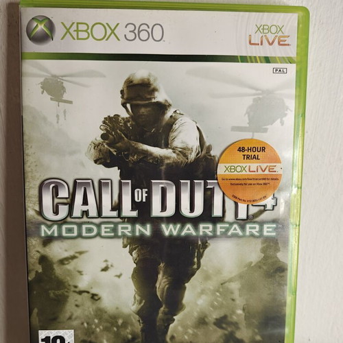 Call of Duty 4 Modern Warfare Xbox 360 game
