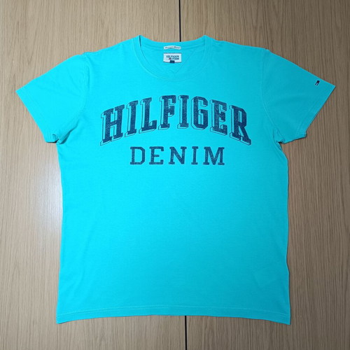 Tommy Hilfiger Denim Vintage T-Shirt size M mint turquoise like new