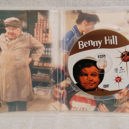 The Benny Hill Show Best Of 6 DVD used, Greek subtitles